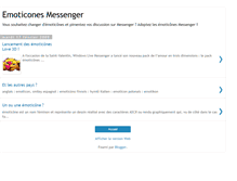 Tablet Screenshot of emoticones-messenger.blogspot.com