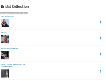 Tablet Screenshot of bridal-collection.blogspot.com