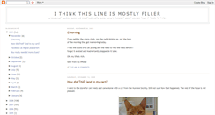 Desktop Screenshot of mostly-filler.blogspot.com