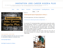 Tablet Screenshot of jobsnigeriaplus.blogspot.com