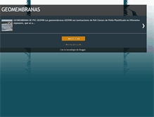 Tablet Screenshot of geomembranasgeoproductos.blogspot.com