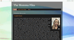 Desktop Screenshot of mommafiles.blogspot.com