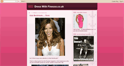 Desktop Screenshot of dresswithfinesse.blogspot.com
