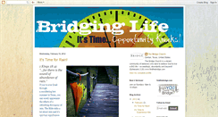 Desktop Screenshot of bridginglife.blogspot.com