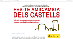 Desktop Screenshot of amicsdelscastells.blogspot.com
