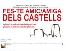 Tablet Screenshot of amicsdelscastells.blogspot.com