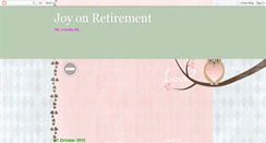 Desktop Screenshot of joysretirement.blogspot.com