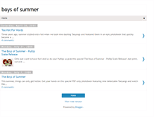 Tablet Screenshot of boyssummer.blogspot.com