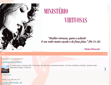 Tablet Screenshot of ministeriovirtuosas.blogspot.com
