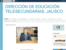 Tablet Screenshot of direccion-telesecundariasjalisco.blogspot.com