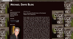 Desktop Screenshot of blogmichaeldavis.blogspot.com