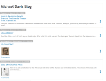 Tablet Screenshot of blogmichaeldavis.blogspot.com