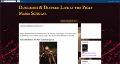 Desktop Screenshot of dungeonsanddiapers.blogspot.com