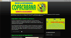 Desktop Screenshot of comparsacopacabana.blogspot.com