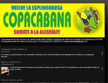 Tablet Screenshot of comparsacopacabana.blogspot.com