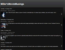 Tablet Screenshot of millersmoviemusings.blogspot.com