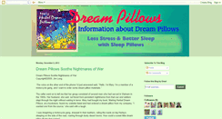 Desktop Screenshot of jimsdreampillows.blogspot.com