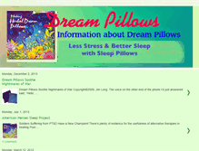 Tablet Screenshot of jimsdreampillows.blogspot.com