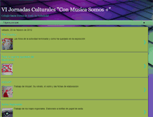 Tablet Screenshot of conmusicasomosmas.blogspot.com