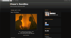 Desktop Screenshot of chasessandbox.blogspot.com