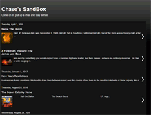 Tablet Screenshot of chasessandbox.blogspot.com