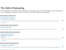 Tablet Screenshot of godpodder.blogspot.com