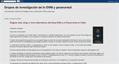 Desktop Screenshot of investigacionchile.blogspot.com