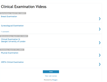 Tablet Screenshot of clinicalexamination97.blogspot.com