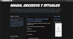 Desktop Screenshot of hechizosymagias.blogspot.com