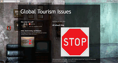 Desktop Screenshot of globaltourismissues.blogspot.com
