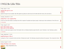 Tablet Screenshot of iwillbelikethis.blogspot.com