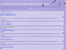 Tablet Screenshot of jesusist.blogspot.com