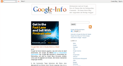 Desktop Screenshot of google-info-blog.blogspot.com