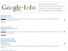 Tablet Screenshot of google-info-blog.blogspot.com