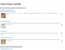 Tablet Screenshot of comofazercomida.blogspot.com