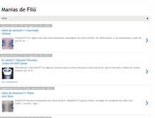 Tablet Screenshot of maniasdefilo.blogspot.com