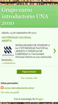 Mobile Screenshot of grupocursointroductoriouna2010.blogspot.com