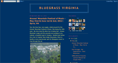 Desktop Screenshot of bluegrassvirginia.blogspot.com
