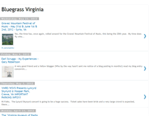 Tablet Screenshot of bluegrassvirginia.blogspot.com