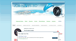 Desktop Screenshot of bdjobnews.blogspot.com