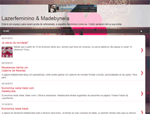 Tablet Screenshot of lazerfeminino.blogspot.com