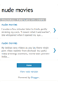 Mobile Screenshot of nude-movies.blogspot.com