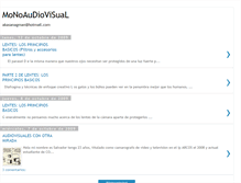 Tablet Screenshot of monoaudiovisual.blogspot.com
