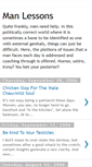 Mobile Screenshot of manlessons.blogspot.com