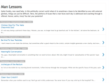 Tablet Screenshot of manlessons.blogspot.com