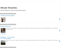 Tablet Screenshot of minutevictories.blogspot.com