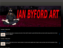 Tablet Screenshot of ianbyfordart.blogspot.com