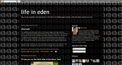 Desktop Screenshot of edenjones.blogspot.com