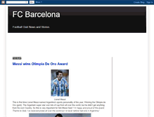 Tablet Screenshot of fcbarcelona24.blogspot.com