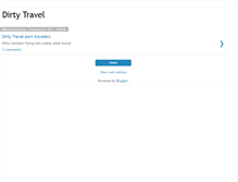 Tablet Screenshot of dirty-travel.blogspot.com